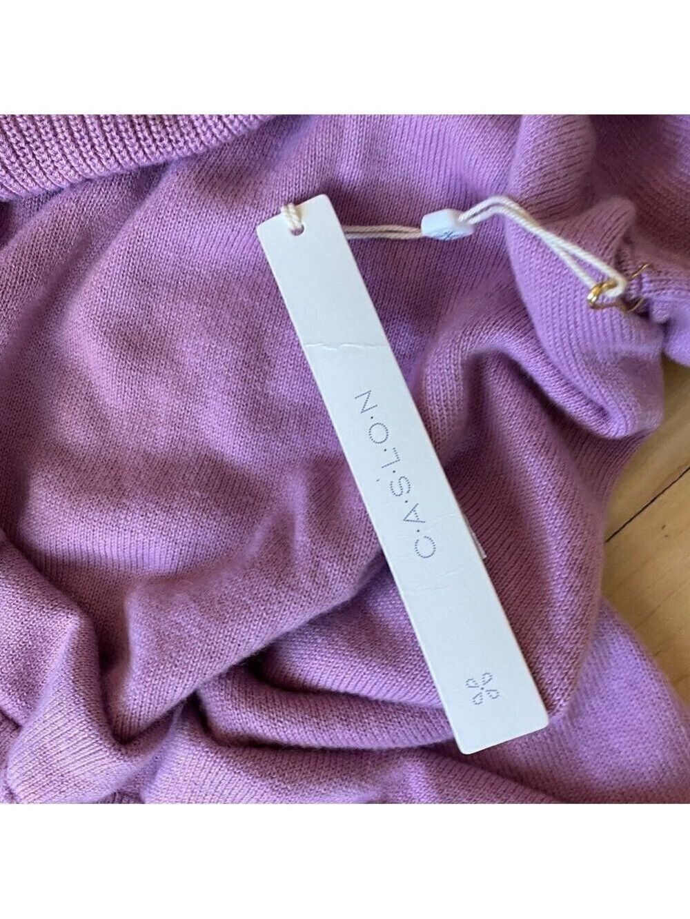 CASLON BNWT Bishop Sleeve Sweater Xsmall Lavender - Picture 9 of 10